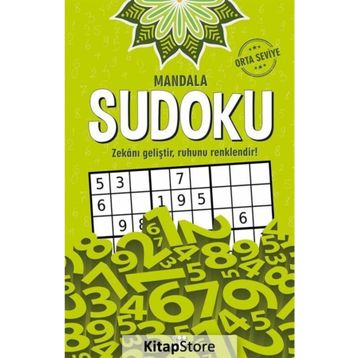 Mandala Sudoku Kitapları - Orta Seviye
