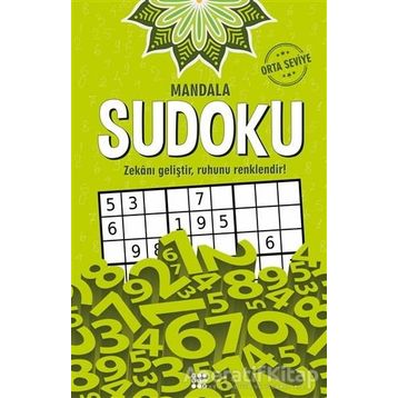 Mandala Sudoku Kitapları - Orta Seviye