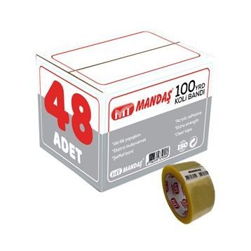 Mandaş 100 Yarda 45 mm 91.44 m 48'li Set Koli Bandı