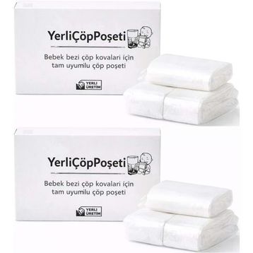 Mandaş Tommee Tippee Twist & Click 3'lü Yedek 2'li Çöp Poşeti
