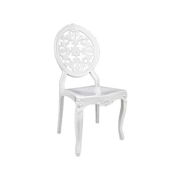 Mandella C Modeli 4 Adet Beyaz Diva Sandalye