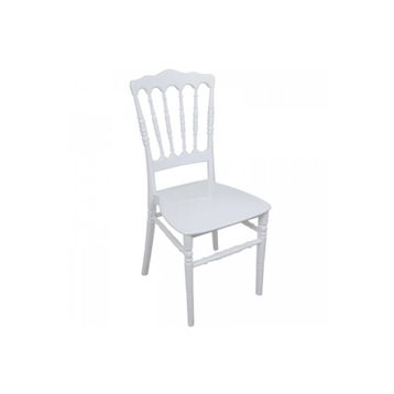 Mandella Silver Napolyon 2 Adet Beyaz Sandalye