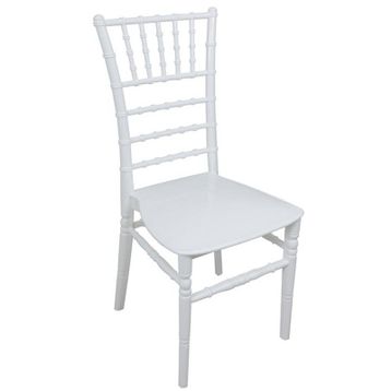 Mandella Silver Tifany 6 Adet Beyaz Sandalye