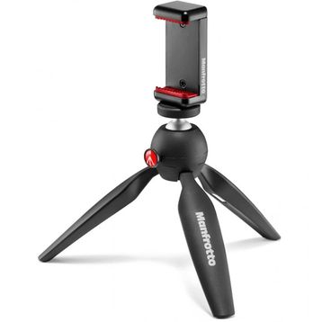 Manfrotto MTPIXI Mini Tripod + Universal Smartphone Clamp