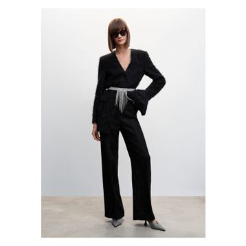 Mango Woman 37079104 Siyah Kadın Ceket