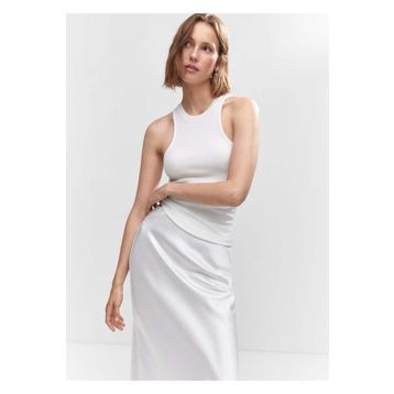 Mango Woman Ribana Askılı Bluz