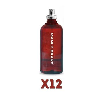 Manly Brave EDC 12x125 ml Erkek Parfüm