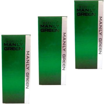 Manly Green EDC 3x125 ml Erkek Parfüm