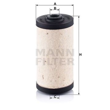 Mann BFU 707 Yakıt Filtresi