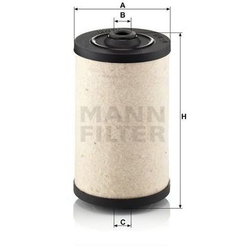 Mann BFU 900 X Yakıt Filtresi
