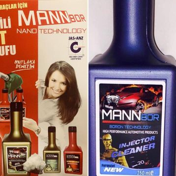 Mann Bor 250 ml Enjektör Temizleyici