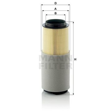 Mann C12003 Hava Filtresi