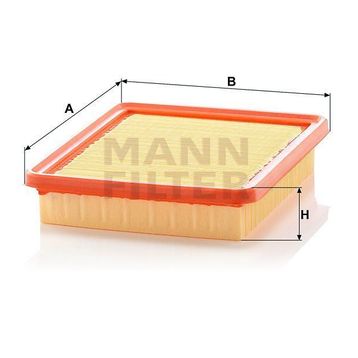 Mann C2150 Hava Filtresi