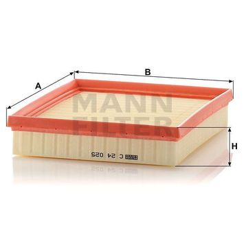 Mann C24025 Hava Filtresi