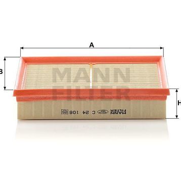 Mann C24106 Hava Filtresi