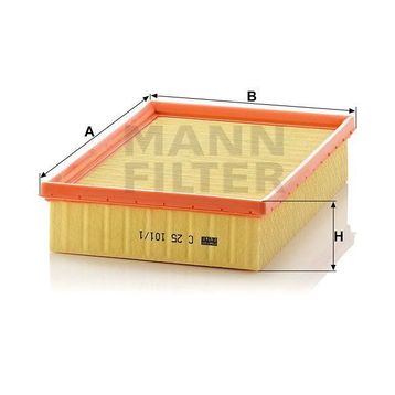 Mann C25101/1 Hava Filtresi