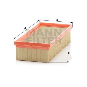Mann C2584 Hava Filtresi