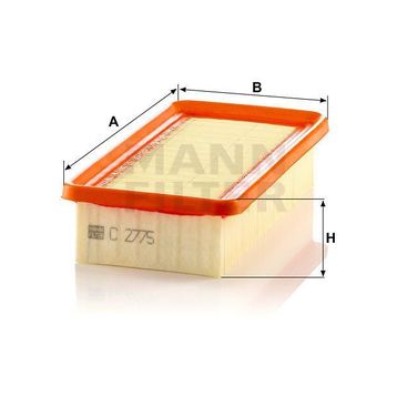 Mann C2775 Hava Filtresi