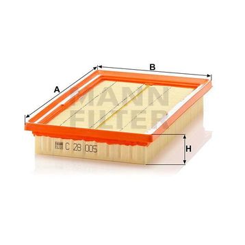 Mann C28005 Hava Filtresi