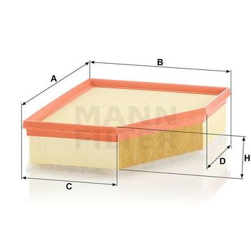 Mann C28037 Hava Filtresi