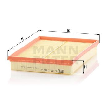 Mann C30125-4 Hava Filtresi