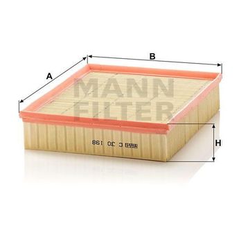 Mann C30198 Hava Filtresi