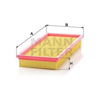 Mann C3275 Hava Filtresi