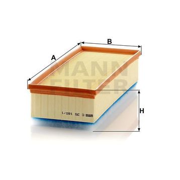 Mann C35160-1 Hava Filtresi