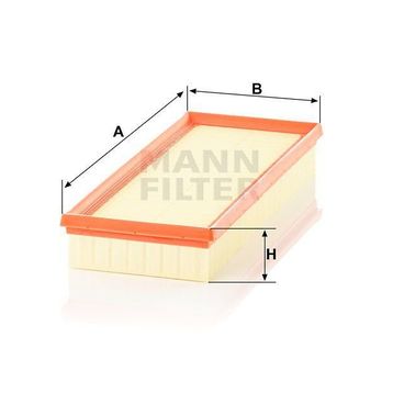 Mann C36007 KIT Hava Filtresi