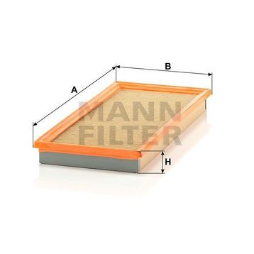 Mann C3747 Hava Filtresi