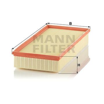 Mann C39002 Hava Filtresi