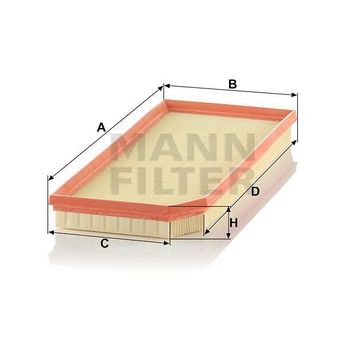 Mann C41110 Hava Filtresi