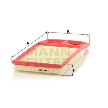 Mann C4287-1 Hava Filtresi