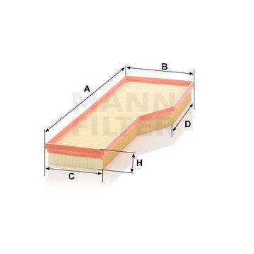 Mann C54165 Hava Filtresi