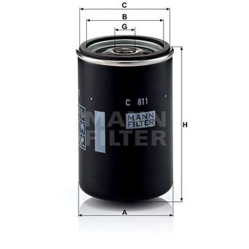 Mann C811 Hava Filtresi