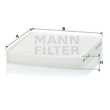 Mann CU1827 İç Mekan Filtresi