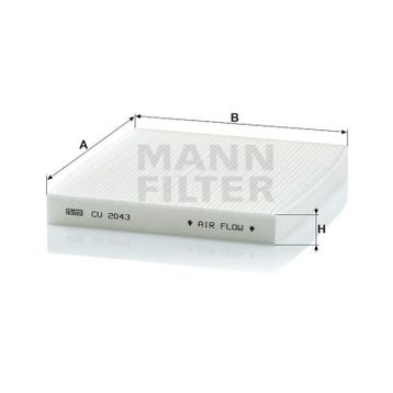 Mann CU2043 İç Mekan Filtresi