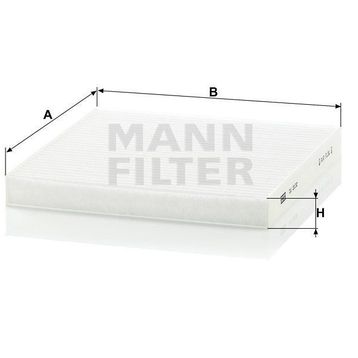 Mann CU2132 İç Mekan Filtresi