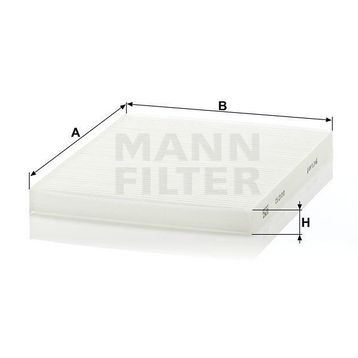 Mann CU23010 İç Mekan Filtresi