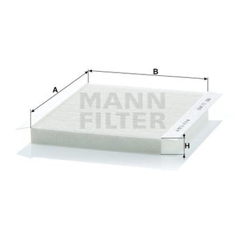 Mann CU2422 İç Mekan Filtresi