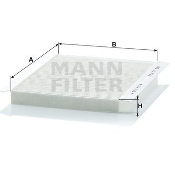 Mann CU2422 İç Mekan Filtresi
