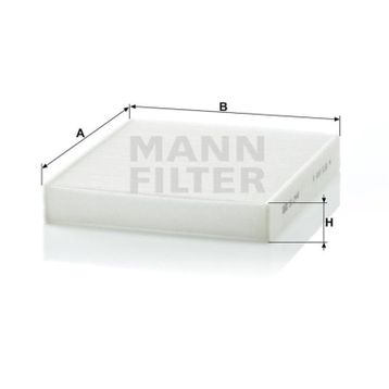 Mann CU2440 Polen Filtresi