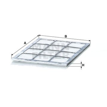 Mann CU2504 İç Mekan Filtresi
