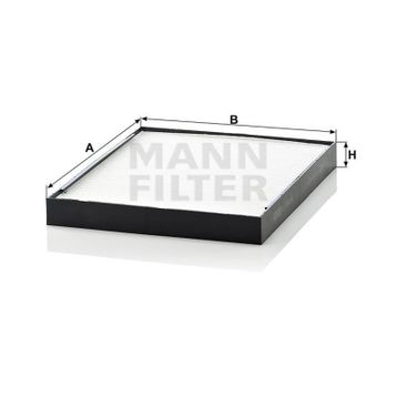 Mann CU2634 İç Mekan Filtresi