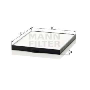 Mann CU2640 İç Mekan Filtresi