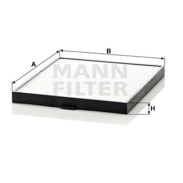 Mann CU2640 İç Mekan Filtresi