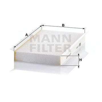 Mann CU2747 İç Mekan Filtresi