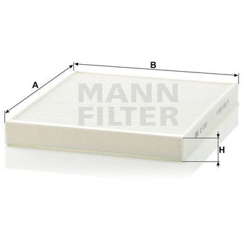 Mann CU2757 İç Mekan Filtresi