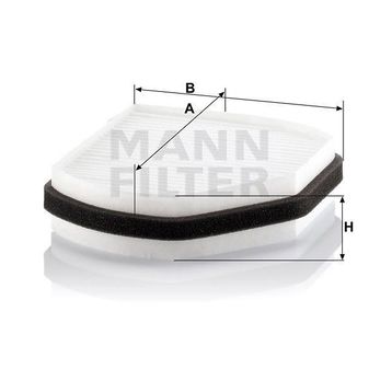 Mann CU2897 İç Mekan Filtresi