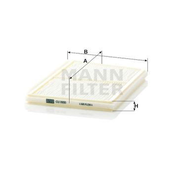 Mann CU2930 İç Mekan Filtresi
